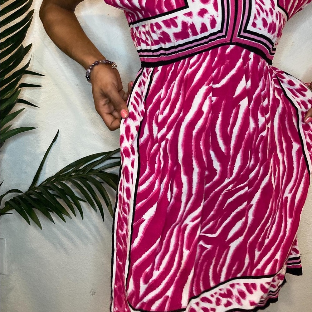 By Ultra Flirt - Pink Vacation Dress